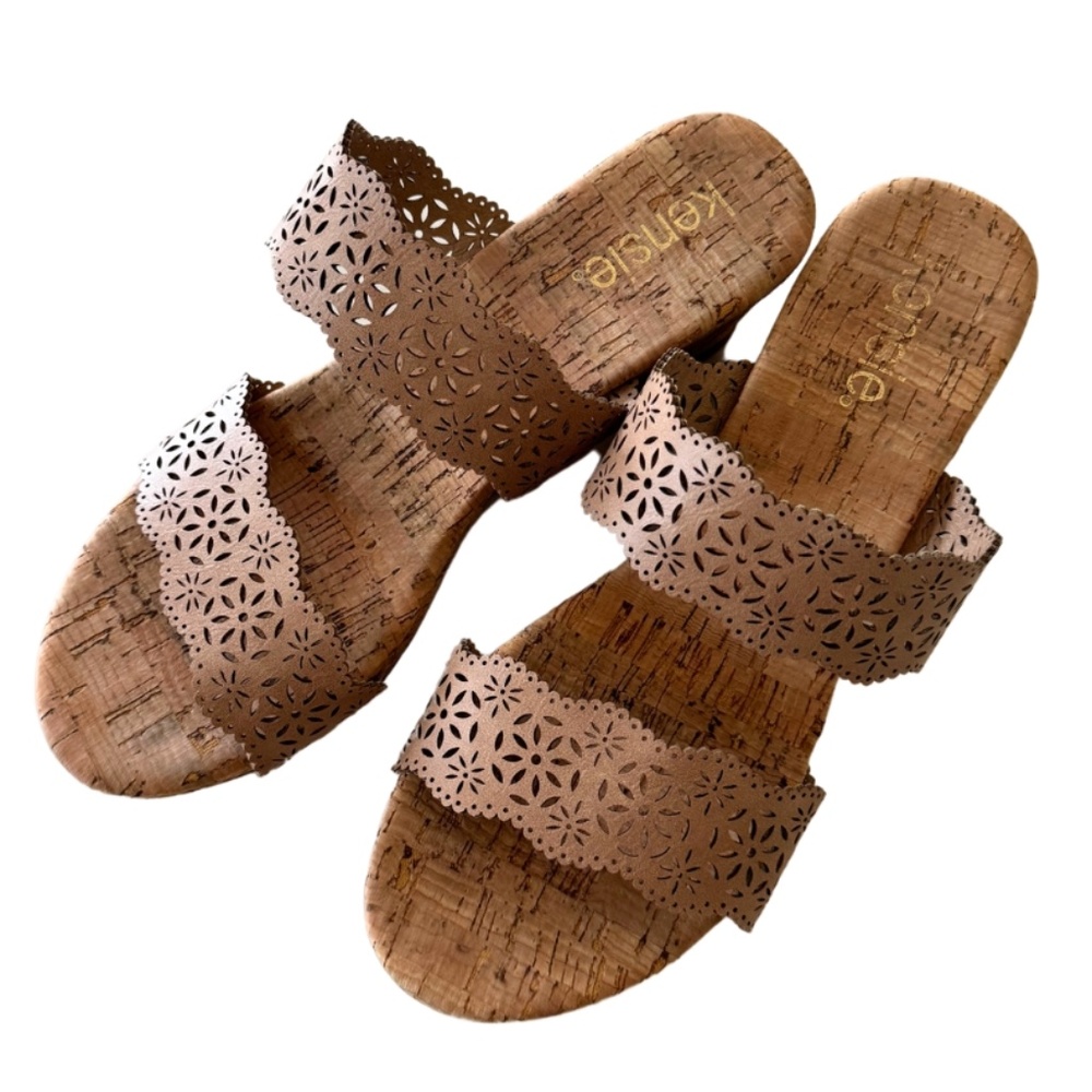 Kensie Strappy Wedge Sandal
